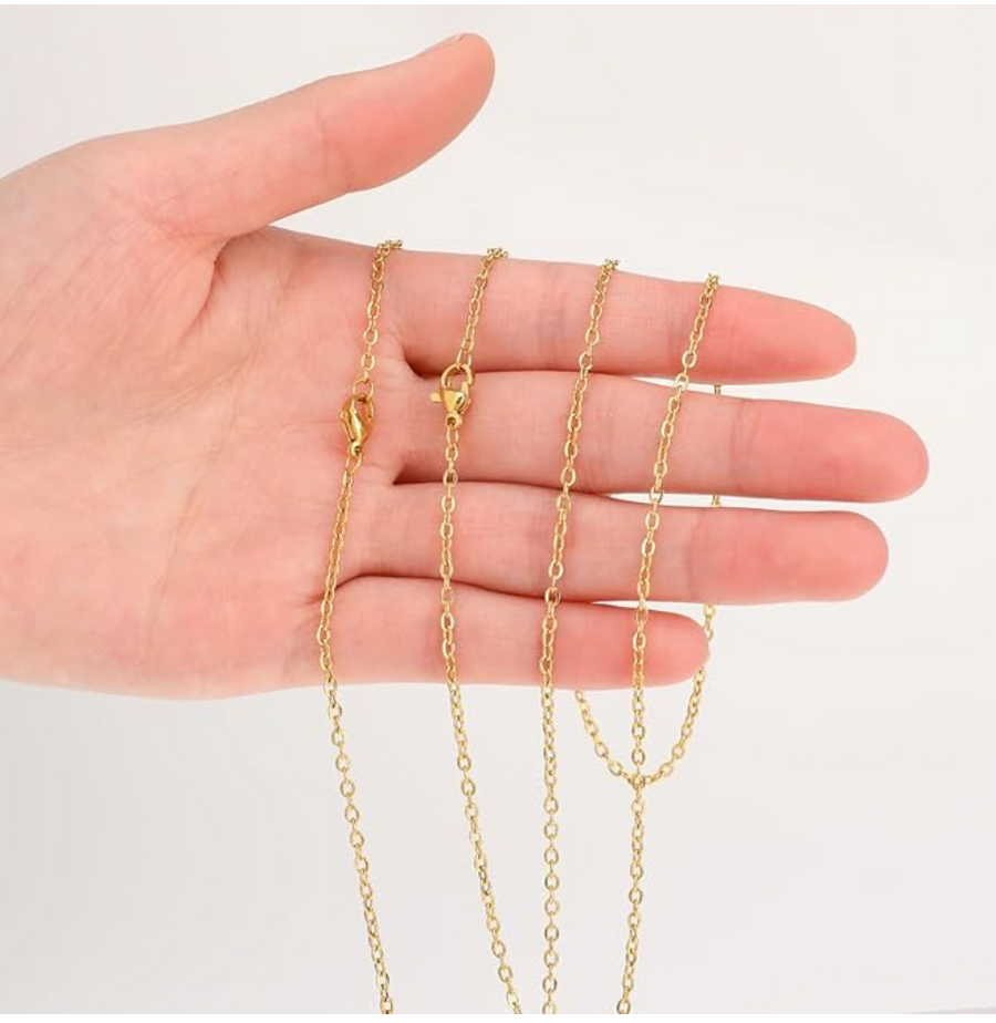 Stainless steel gold look